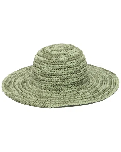 San Diego Hat Company Floppy Straw Hat In Green