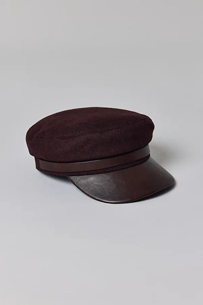San Diego Hat Company Frye Baker Boy Hat In Brown, Women's At Urban Outfitters