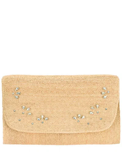 San Diego Hat Company Glamour Envelope Clutch In Brown