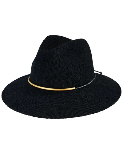 San Diego Hat Company Knit Fedora In Black