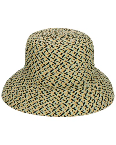 San Diego Hat Company Lana Mixed Ultrabraid Round Bell Shaped Hat In Blue