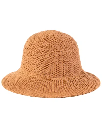 San Diego Hat Company Mixed Machine Knit Bucket Hat In Neutral