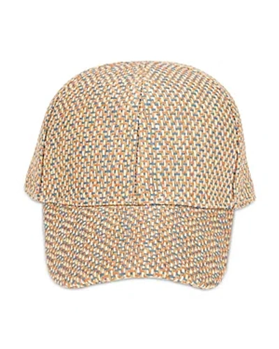 San Diego Hat Company Multicolor Paper Straw Ball Cap