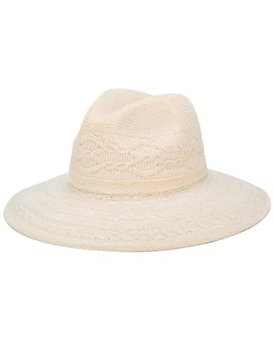 San Diego Hat Company Nellie Fedora In White