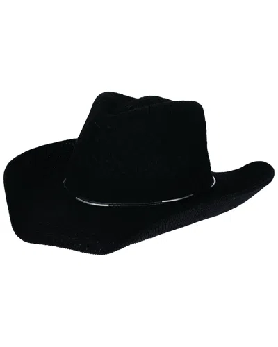 San Diego Hat Company Night Out Cowboy Hat In Black