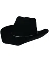 San Diego Hat Company Night Out Cowboy Hat In Black