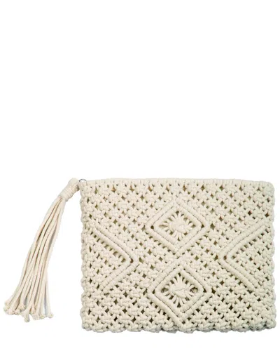 San Diego Hat Company Nomi Pouch In White