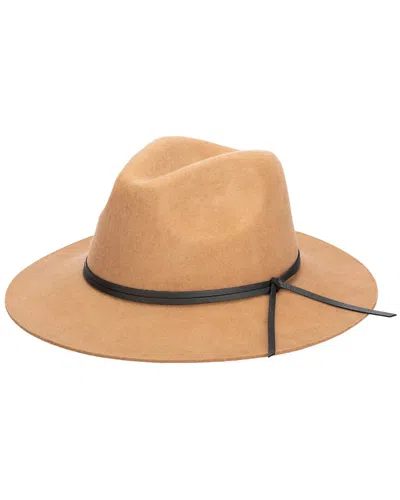 San Diego Hat Company Orchard Hill Wool Fedora In Orange