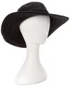 San Diego Hat Company Original Crochet Large Brim Hat In Black