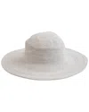 San Diego Hat Company Original Crochet Large Brim Hat In White