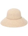 San Diego Hat Company Park Lane Wool-blend Floppy Hat In Neutral