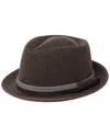 San Diego Hat Company Pork Pie Hat In Grey