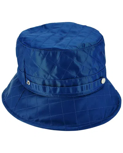 San Diego Hat Company Quilted Wool Rain Hat In Blue