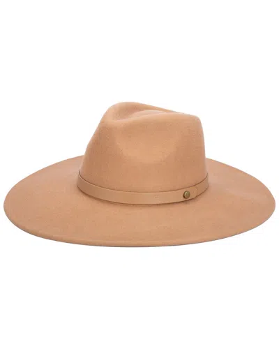 San Diego Hat Company Ramona Wool Fedora In Brown
