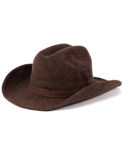San Diego Hat Company Rowley Wool-blend Cowboy Hat In Burgundy