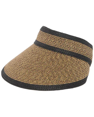 San Diego Hat Company Skye Visor In Brown