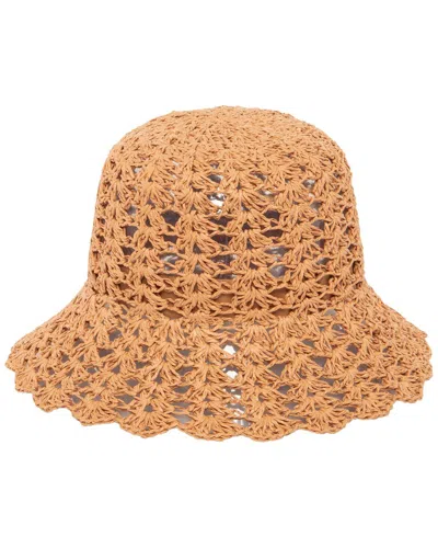San Diego Hat Company Sofia Bucket In Brown