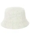 San Diego Hat Company Stevie Bucket Hat In White