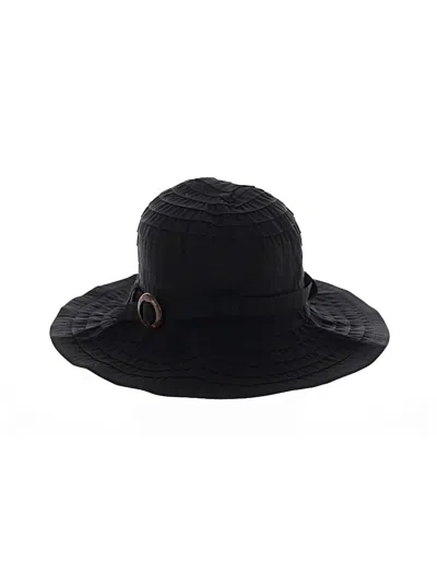 Pre-owned San Diego Hat Company Sun Hat In Black