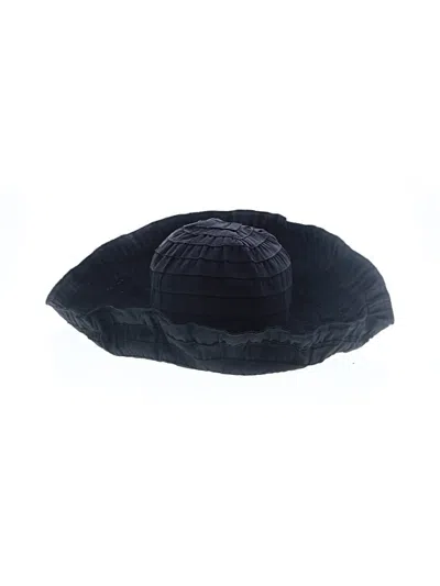 Pre-owned San Diego Hat Company Sun Hat In Black