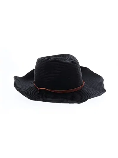 Pre-owned San Diego Hat Company Sun Hat In Black