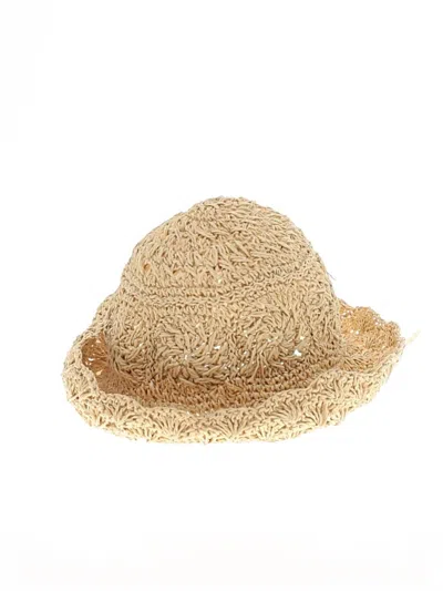 Pre-owned San Diego Hat Company Sun Hat In Brown
