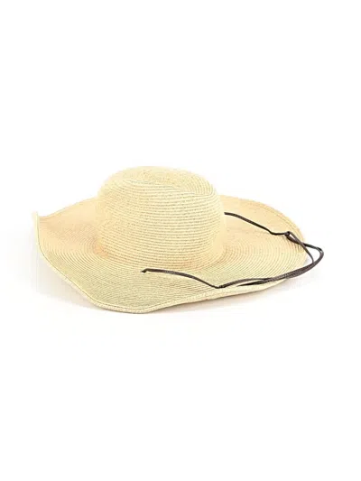 Pre-owned San Diego Hat Company Sun Hat In Tan