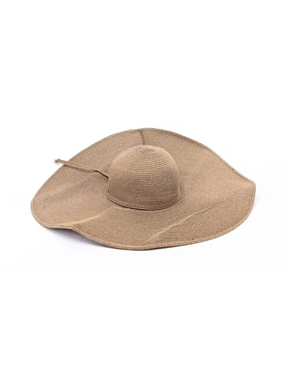 Pre-owned San Diego Hat Company Sun Hat In Tan