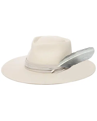San Diego Hat Company Take My Name Stiff Brim Wool Hat In Metallic