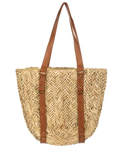 San Diego Hat Company The Jolie Everyday Tote In Brown