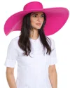 San Diego Hat Company Ultrabraid Xl Brim Floppy Hat In Pink