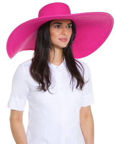 San Diego Hat Company Ultrabraid Xl Brim Floppy Hat In Pink