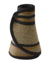 San Diego Hat Company Ultrabraided Large Brim Packable Visor In Brown