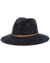 San Diego Hat Company Walnut Grove Fedora In Grey