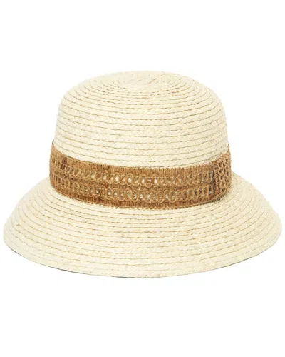 San Diego Hat Company Waterfront Bucket Hat In Neutral