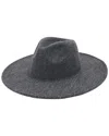 San Diego Hat Company Wide Brim Fedora In Blue