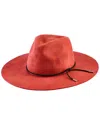 San Diego Hat Company Women's Floppy Fedora In Red