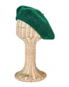 San Diego Hat Company Wool Beret In Green
