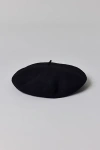 San Diego Hat Company Wool Beret In Black, Women's At Urban Outfitters In Black