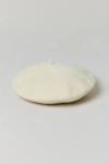 San Diego Hat Company Wool Beret In Ivory, Women's At Urban Outfitters In White