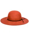San Diego Hat Company Wool Floppy Hat In Red