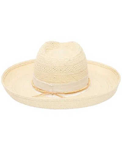 San Diego Hat Company Yesenia Straw Hat In Metallic