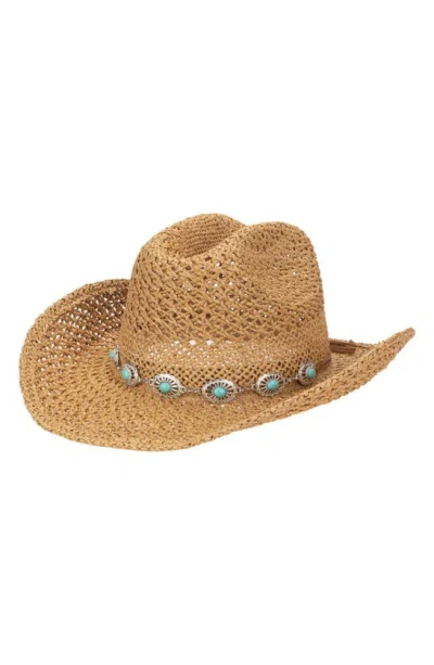 San Diego Hat Conch Trim Cowboy Hat In Brown