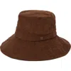 San Diego Hat Corduroy Bucket Hat In Brown