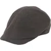 San Diego Hat Cotton Twill Driver Cap In Charcoal