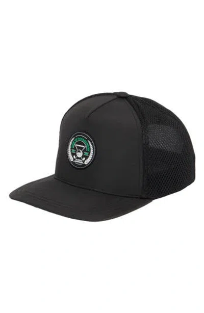 San Diego Hat Course Print Trucker Hat In Black