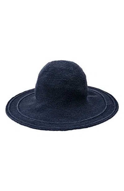 San Diego Hat Crochet Sun Hat In Blue