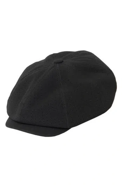 San Diego Hat Crown Rivet Fedora In Black