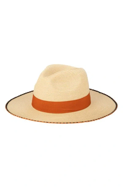 San Diego Hat Desert Oasis Fedora Hat In Brown