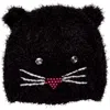 San Diego Hat Embellished Animal Beanie In Black